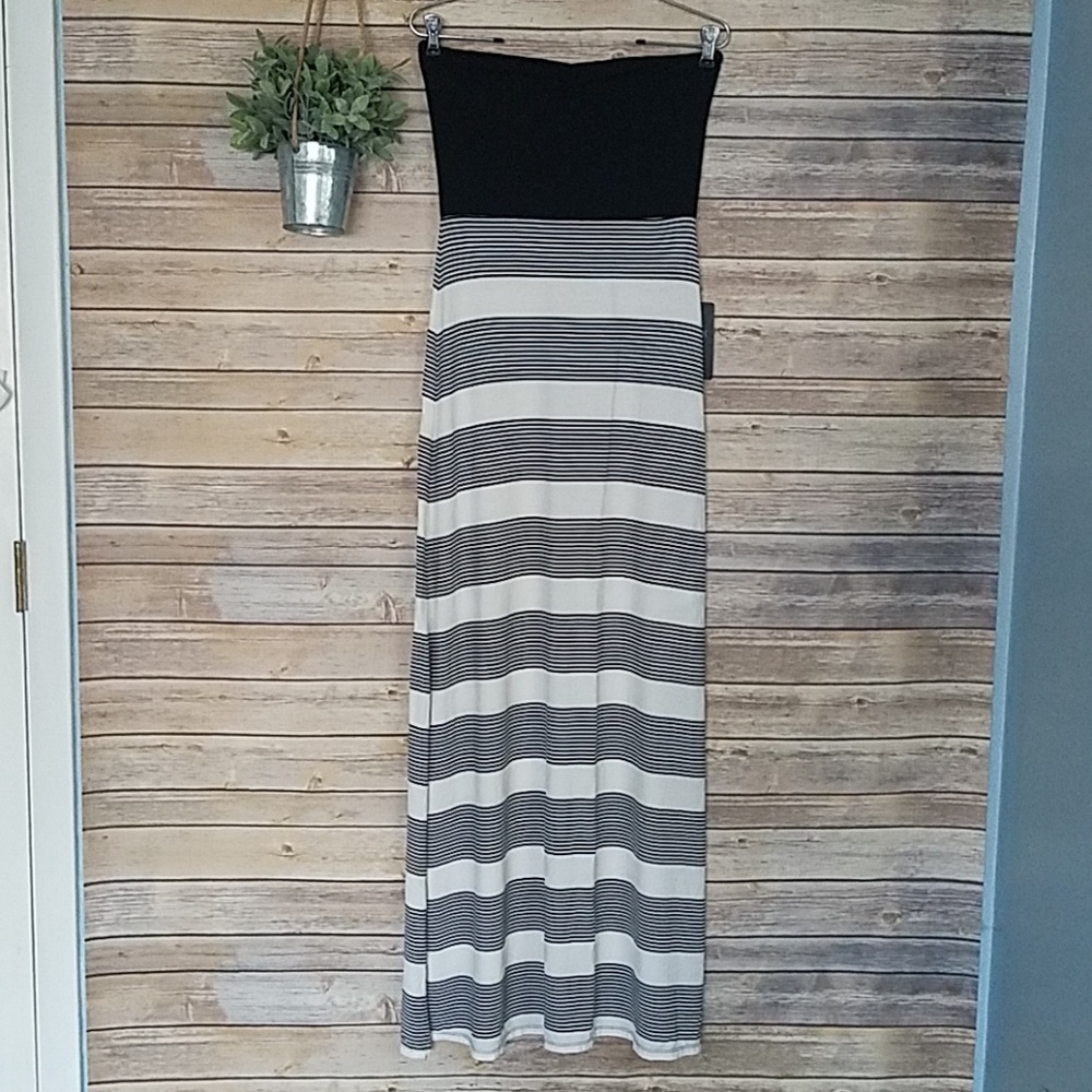 NWT! Hurley Striped Maxi Dress